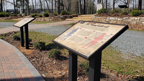 Friends of The Buford Massacre Battlefield Historical Signage