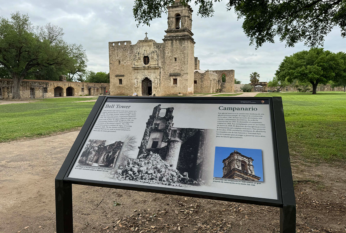 Wayside Exhibit Project Completion at San Antonio National Historic Park